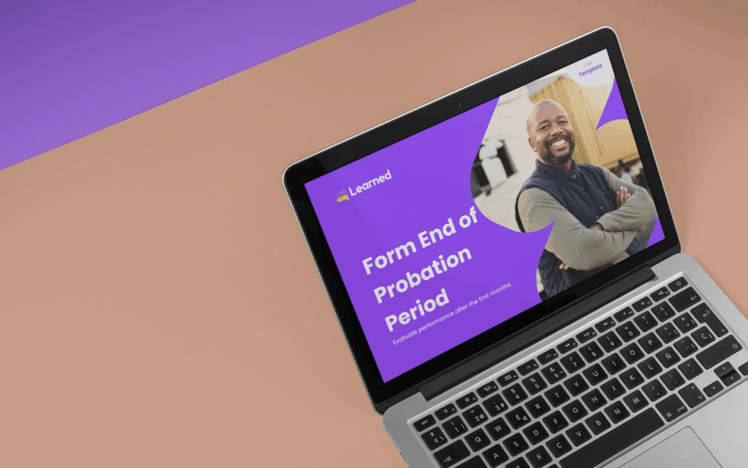 End of probation form