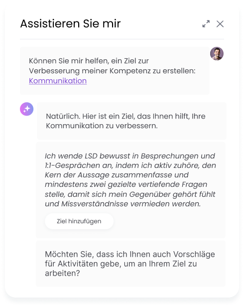 Assisteren mit Kommunikation